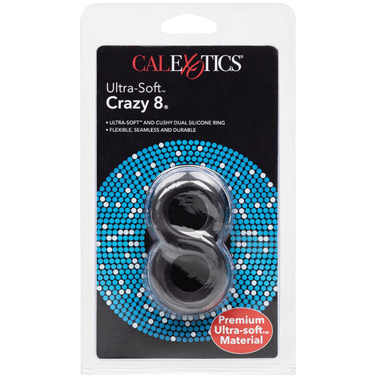 Ultra-Soft Crazy 8 Ring-Black