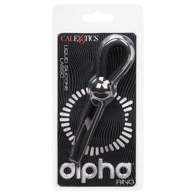 Alpha Liquid Silicone Lasso - Black