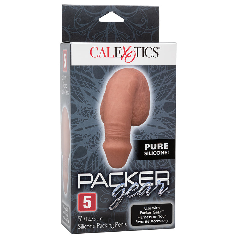 Packer Gear Silicone Packing Penis-Brown 5