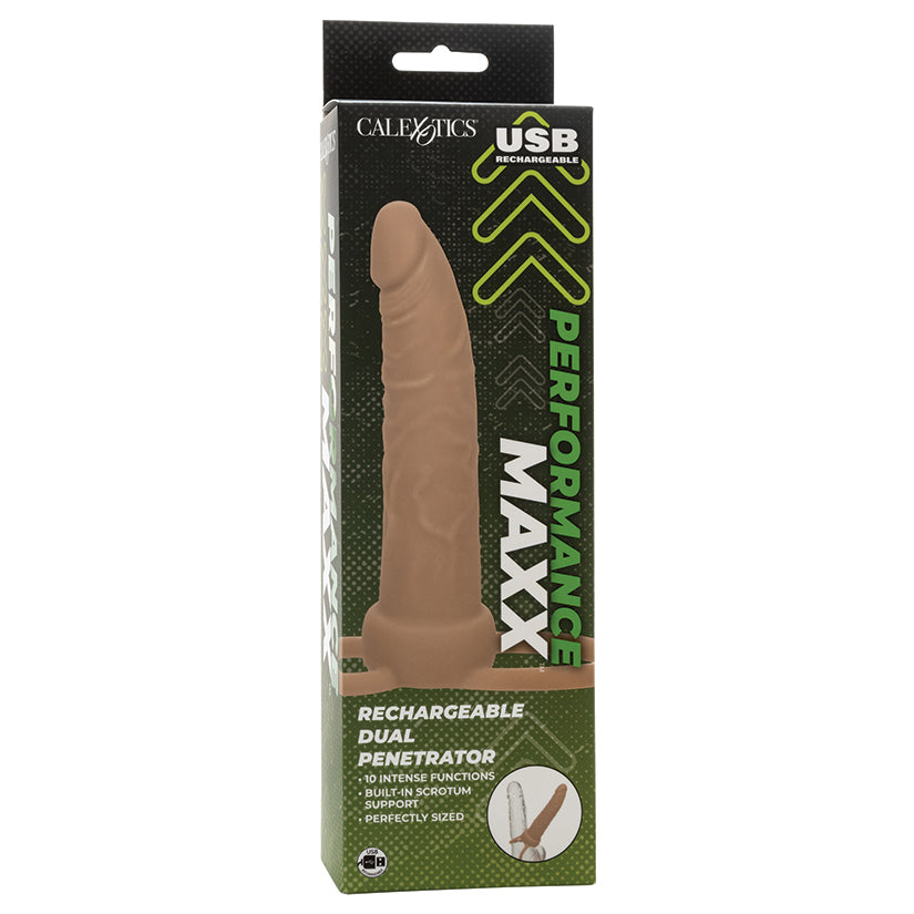 Performance Maxx Rechargeable Dual Penetrator - Ivory