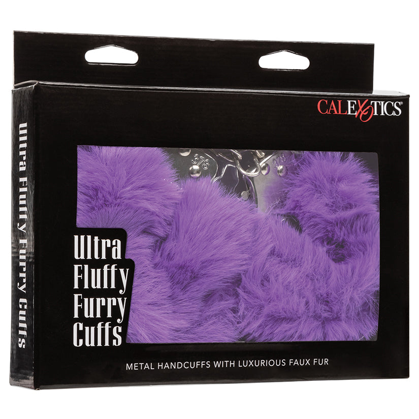 Ultra Fluffy Furry Cuffs-Purple