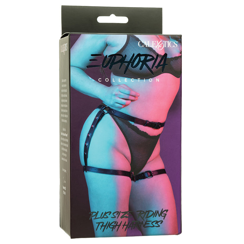 Euphoria Collection Plus Size Riding Thigh Harness