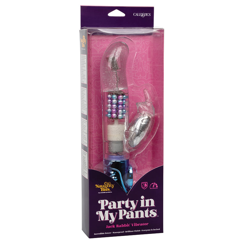 Naughty Bits Party in My Pants Jack Rabbit Vibrator