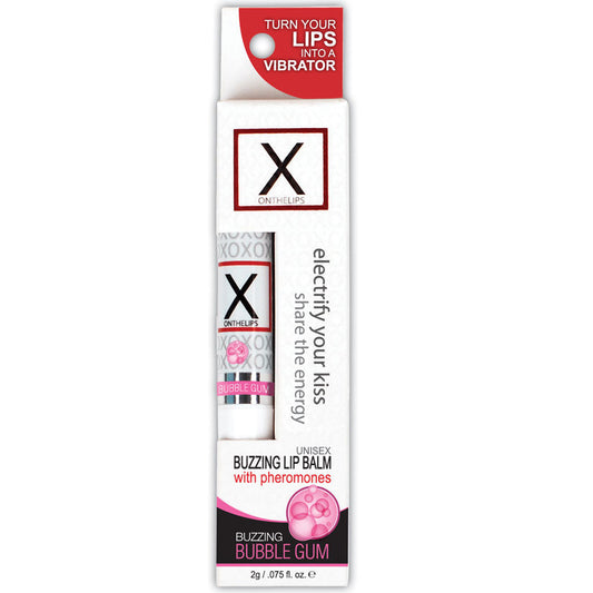 Sensuva X On The Lips Buzzing Lip Balm-Bubblegum