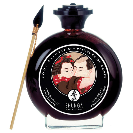 Shunga Body Painting-Aphrodisiac Chocolate 3.5oz