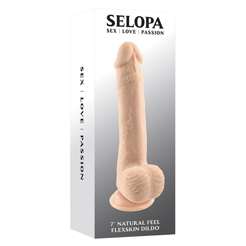 Selopa Natural Feel Flexskin Dildo-Light