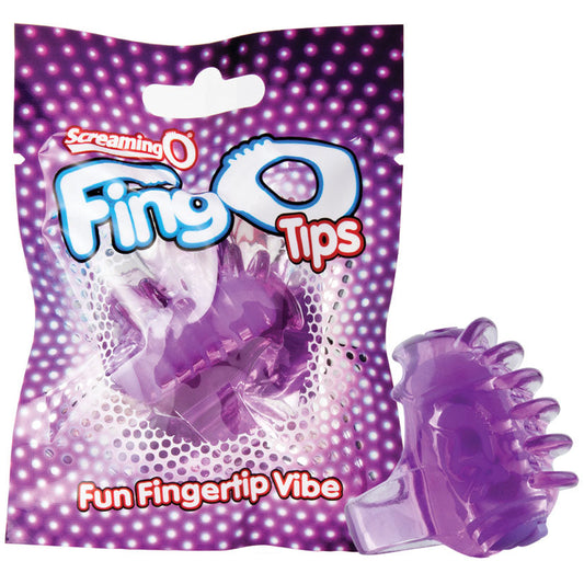 Screaming O FingO Tips-Purple