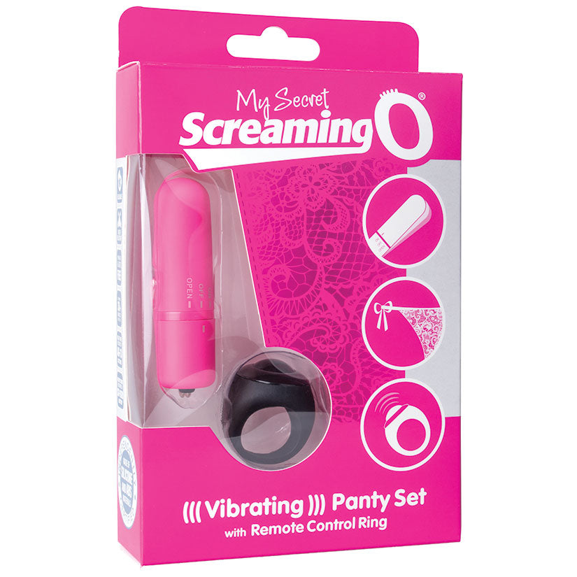 Screaming O My Secret Remote Control Panty Vibe-Pink