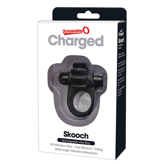 Screaming O Charged Skooch Ring-Black