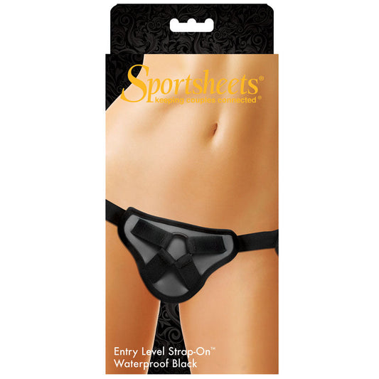 Sportsheets Entry Level Strap-On Waterproof-Black