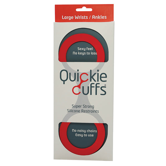 Quickie Cuffs Large-Red