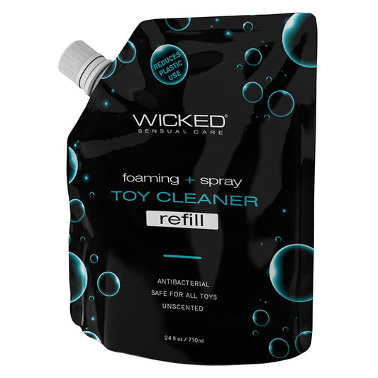 Wicked Sensual Foaming and Spray Toy Cleaner Refill Pouch