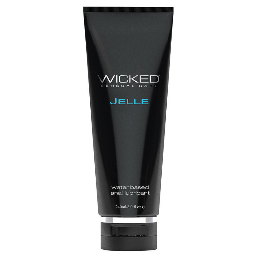 Wicked Jelle Waterbased Anal Lubricant 8oz