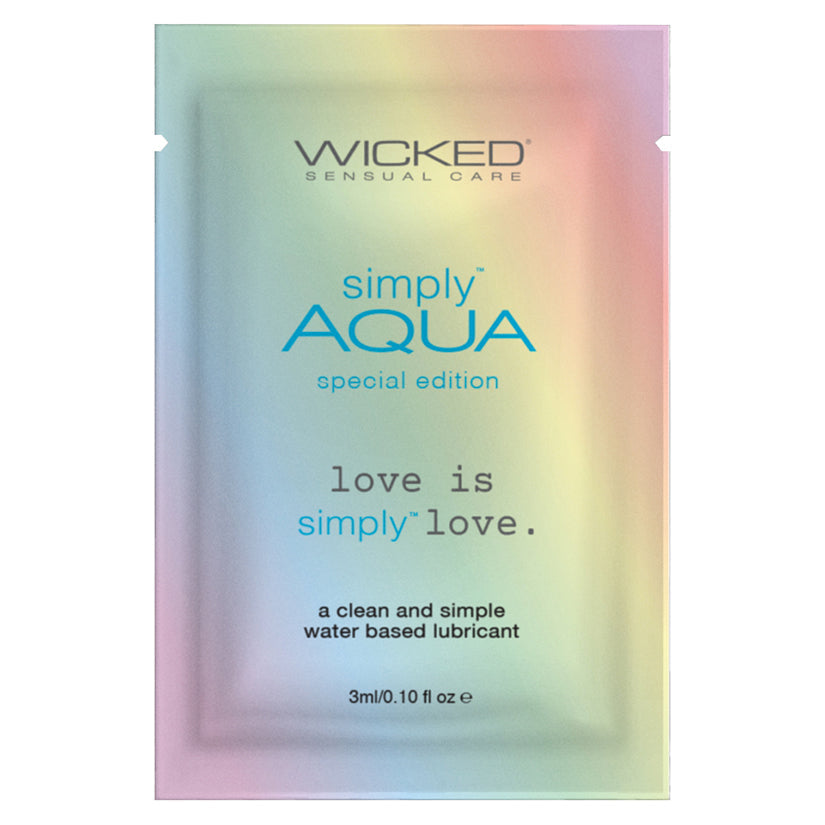 Wicked Sensual Simply Aqua Special Edition Foil Pack 3ml