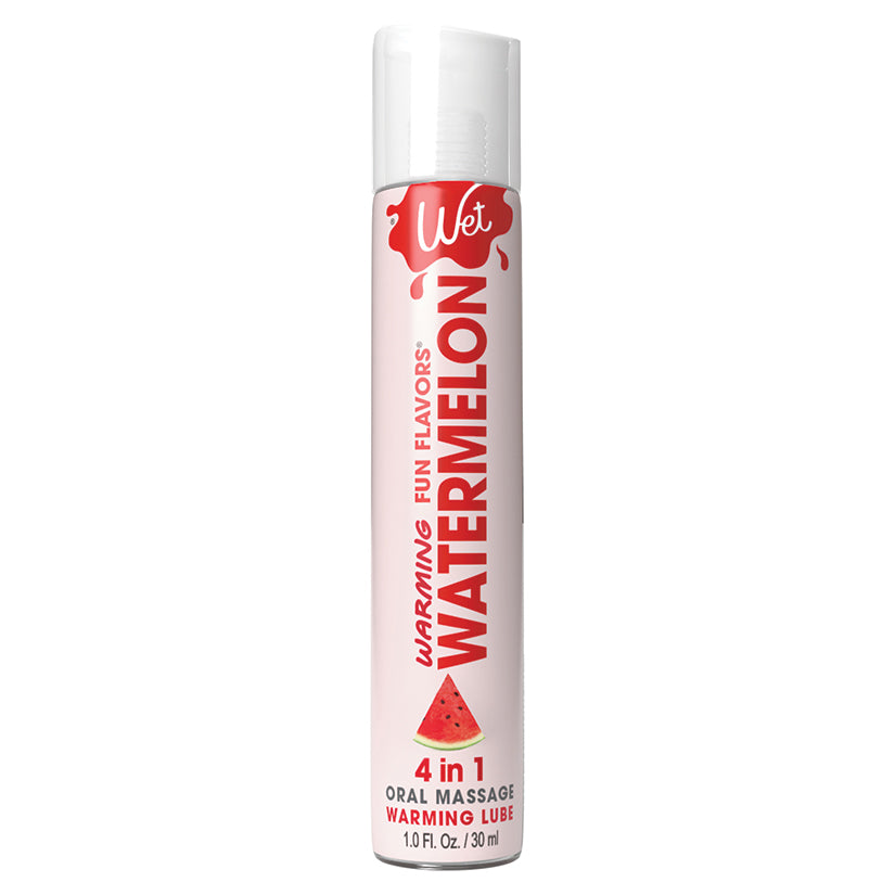 Wet Warming Fun Flavors Watermelon 4-In-1 Lubricant 1oz