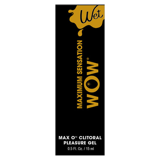 Wet Maximum Sensation Wow Clitoral Arousal Gel 0.5oz