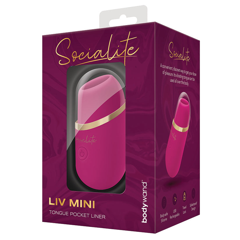 Bodywand Socialite Liv Mini Tongue Pocket Licker