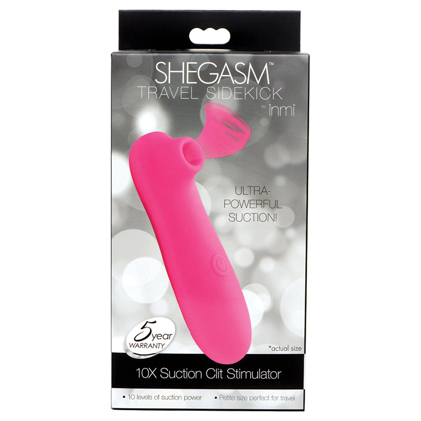 Shegasm Travel Sidekick 10X Suction Clit Stimulator