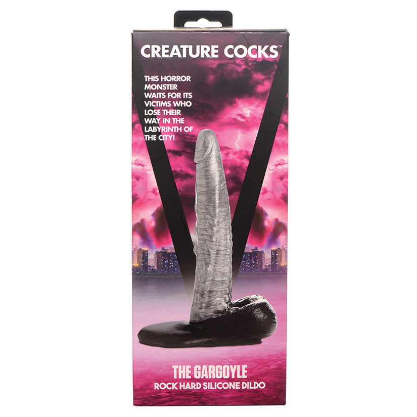 Creature Cocks The Gargoyle Rock Hard Silicone Dildo