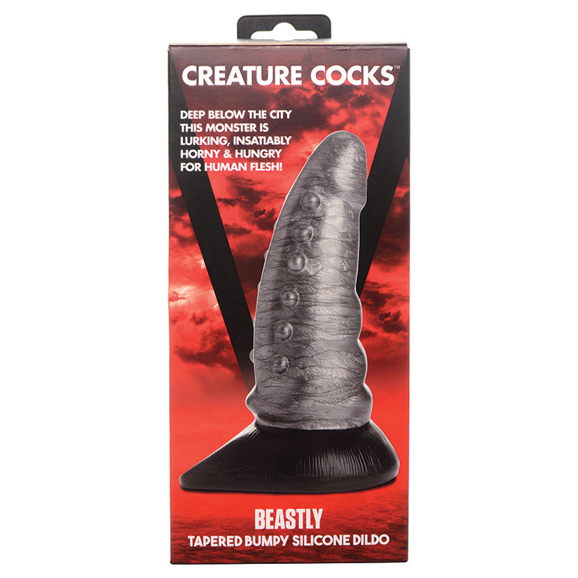 Creature Cocks Beastly Tapered Bumpy Silicone Dildo