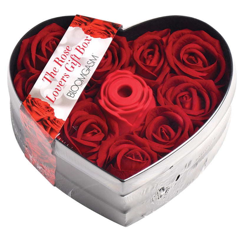 Bloomgasm Sucking Rose Heart Box-Red