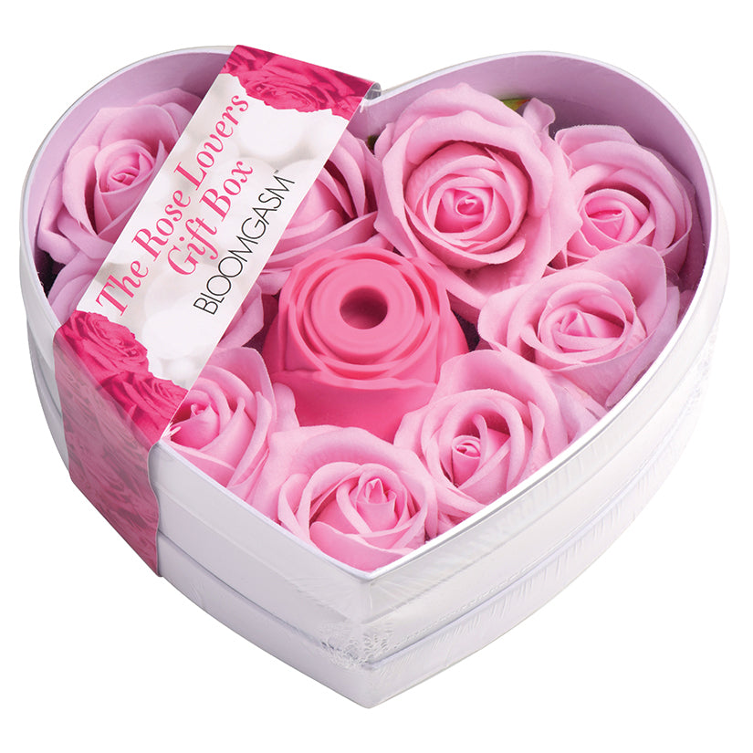 Bloomgasm Sucking Rose Heart Box-Pink