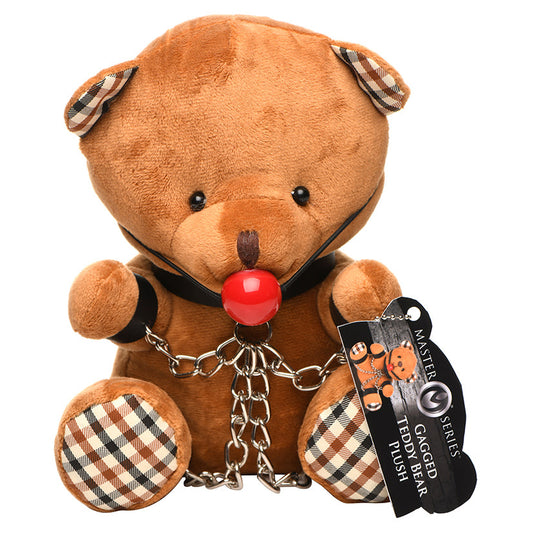 Master Series Gagged Teddy Bear Plush