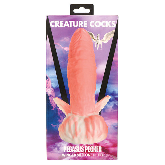 Creature Cocks Pegasus Pecker Winged Silicone Dildo