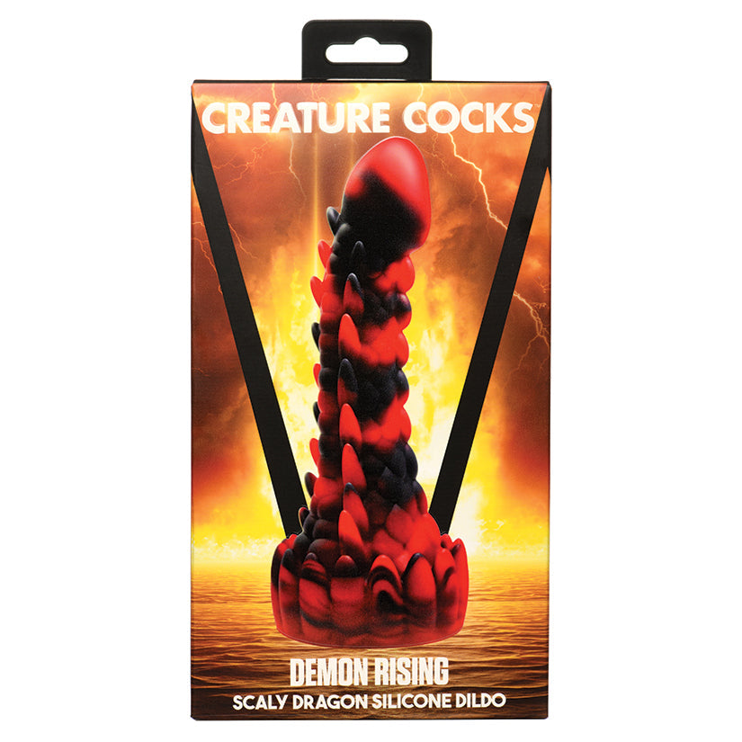 Creature Cocks Demon Rising Scaly Dragon Silicone Dildo