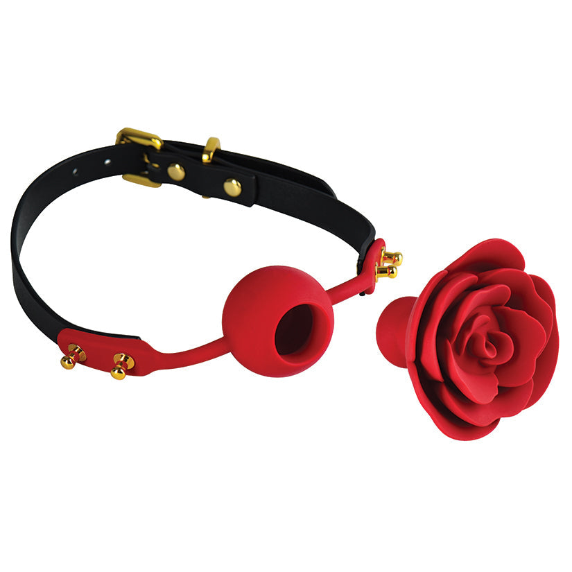 Zalo & Upko Doll Series Rose Ball Gag