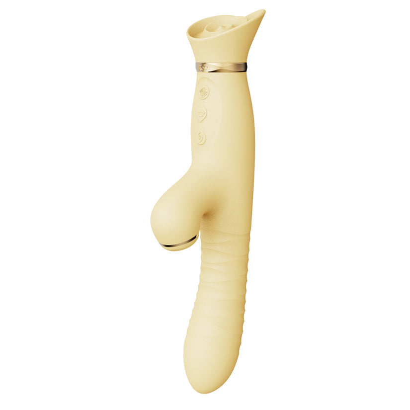 Zalo Rose Rabbit Thruster-Lemon Yellow